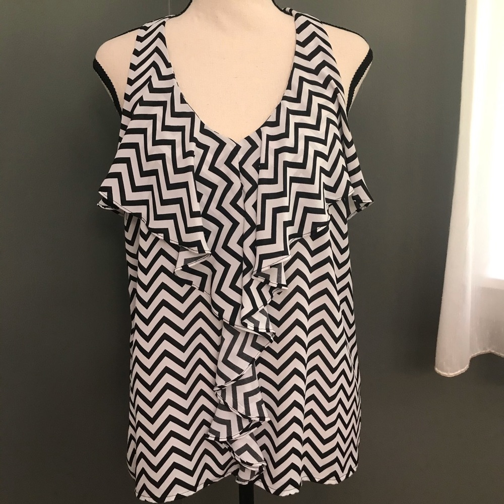 (S) Charlotte Russe striped top